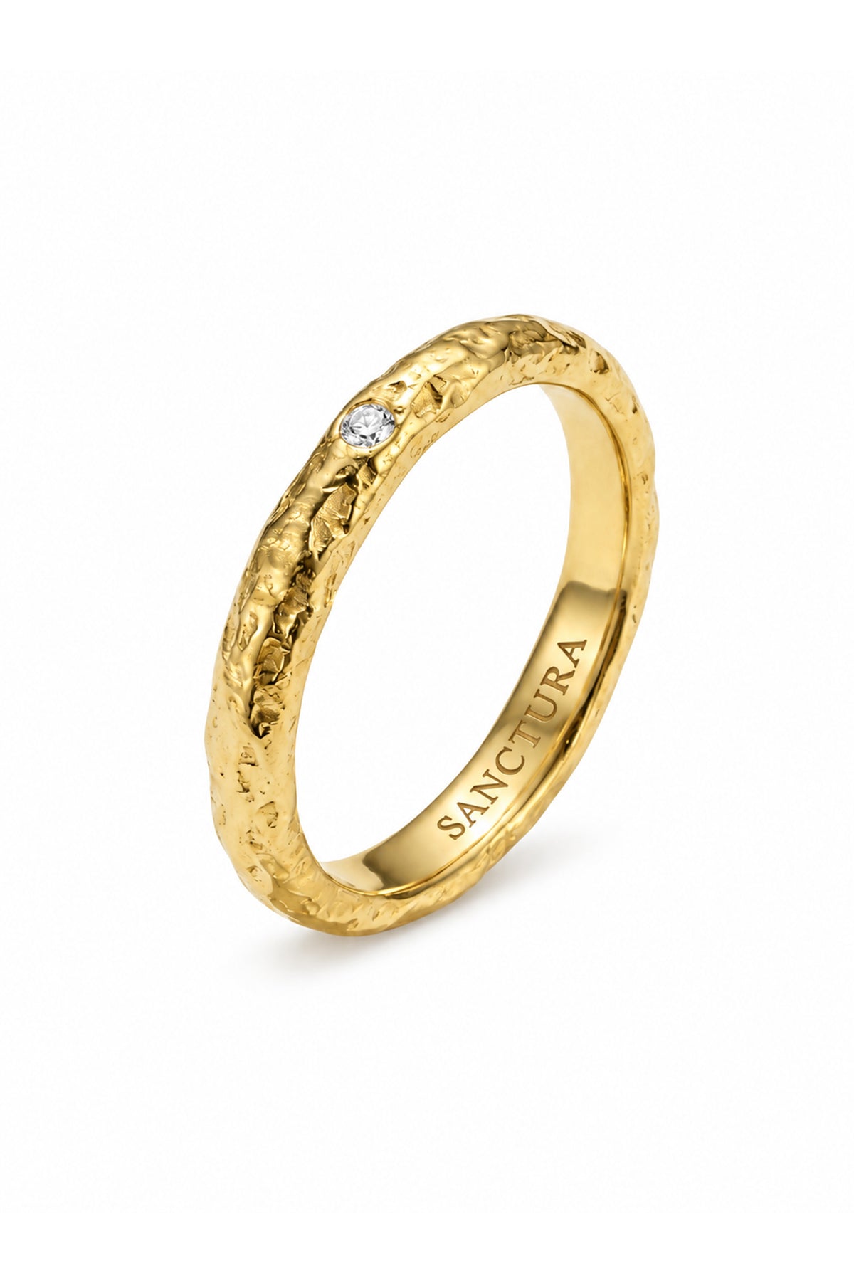 Textured Slim Ring