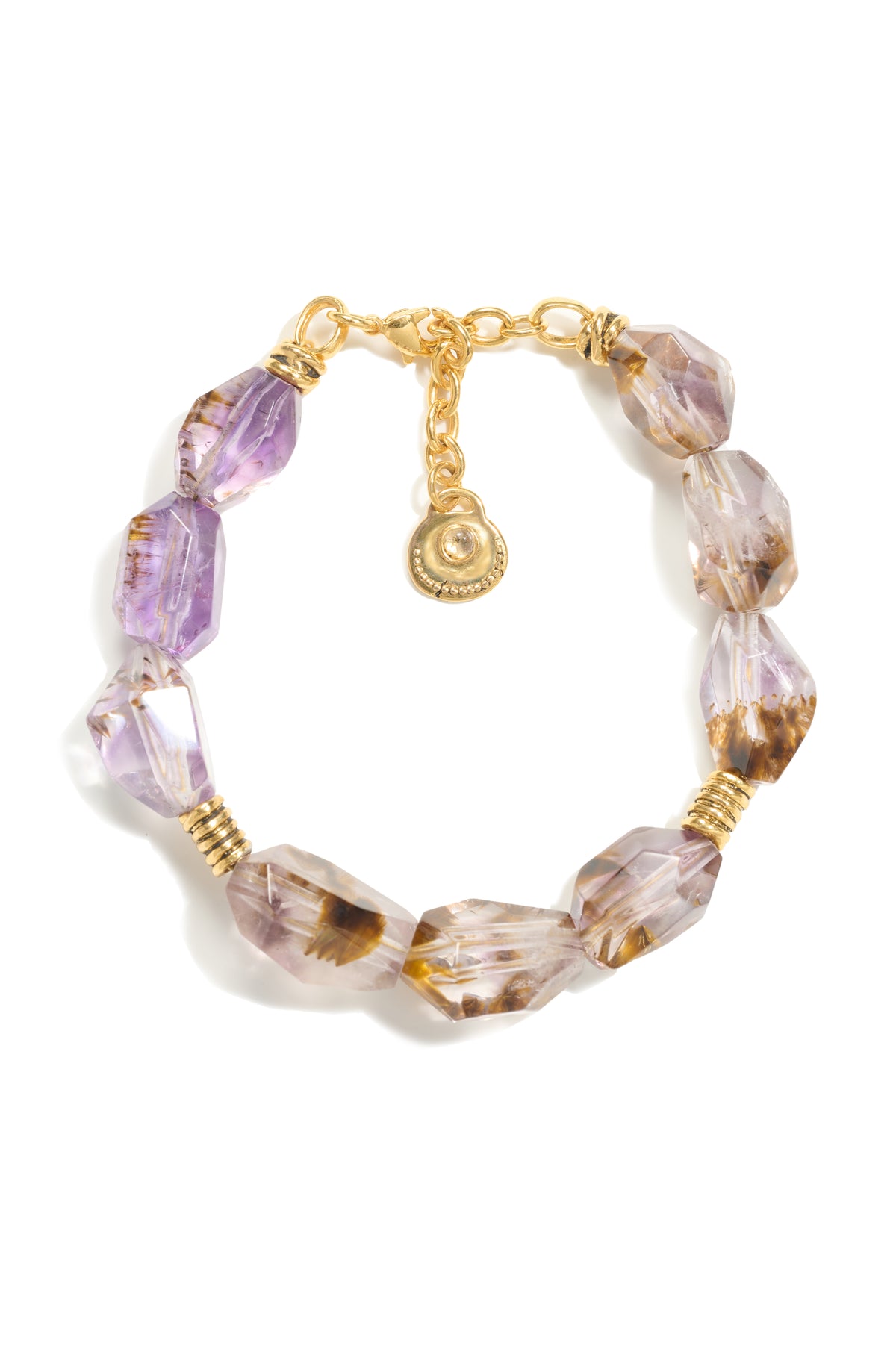 Aura Muse Purple Titanium Quartz Bracelet