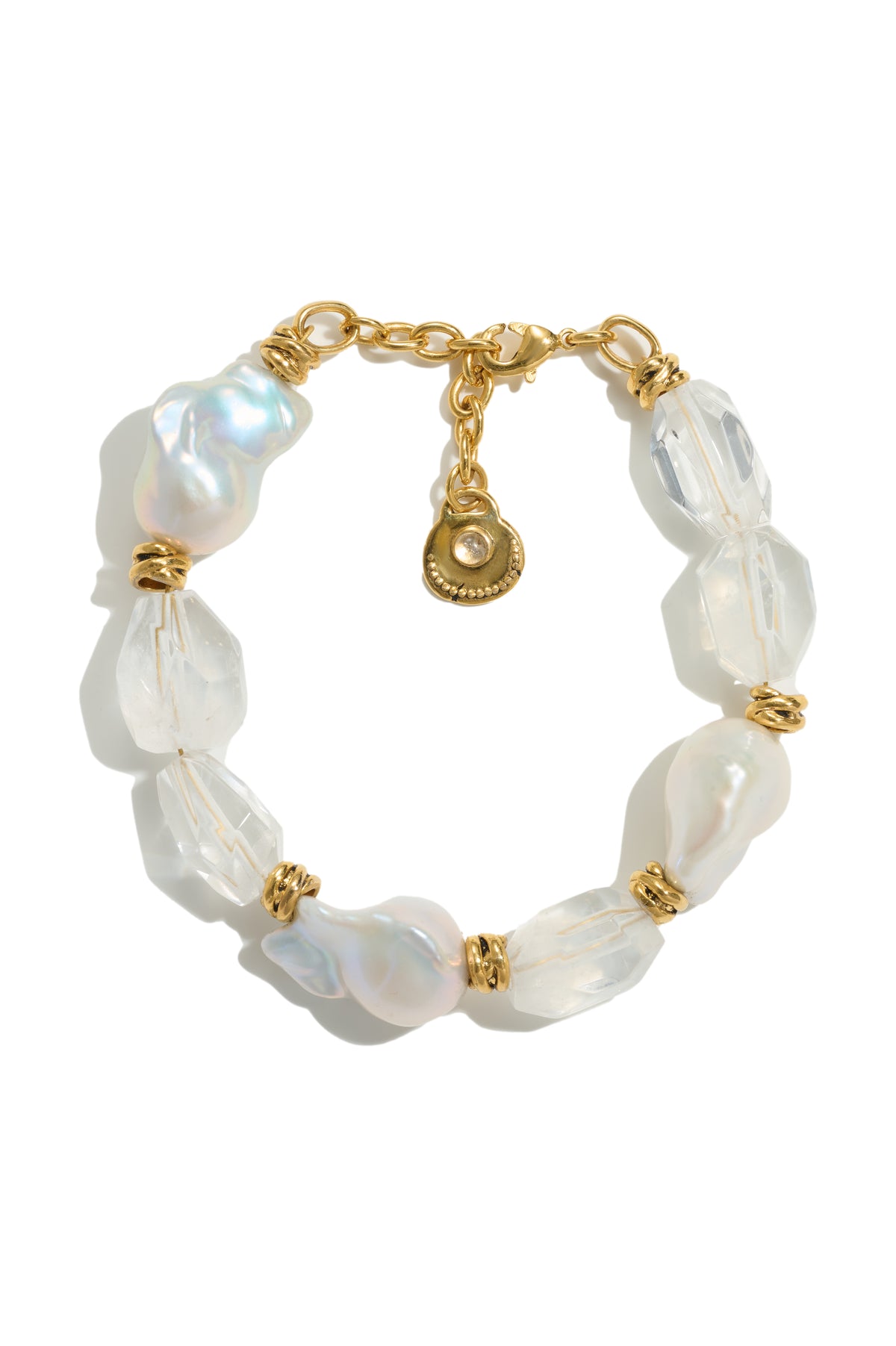 Organic Muse Baroque Pearl Bracelet