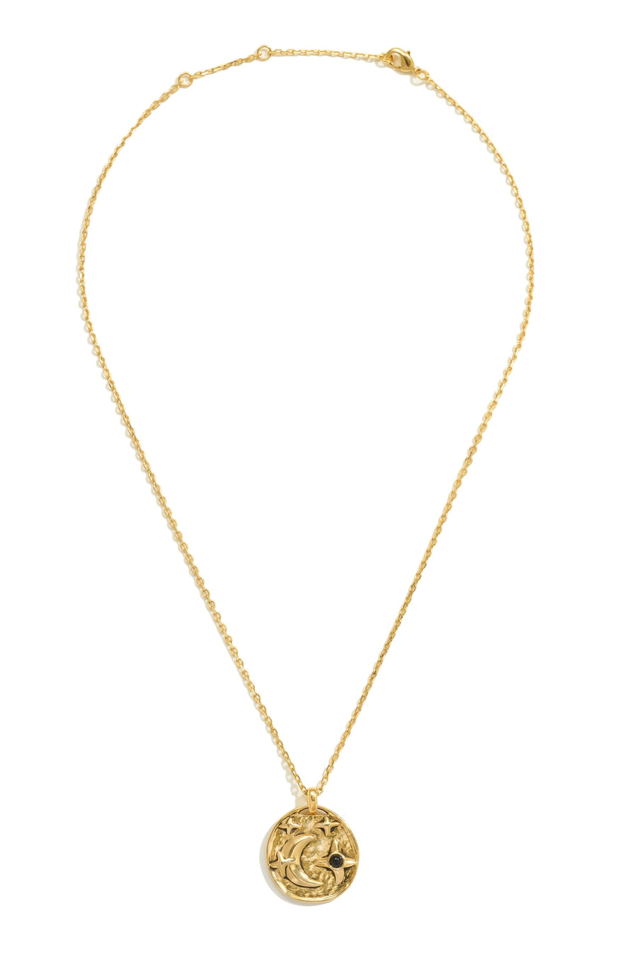 Astro Moon 項鍊 — full necklace on a white background