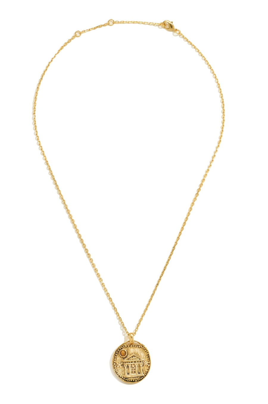 天福星項鍊 — full necklace on a white background