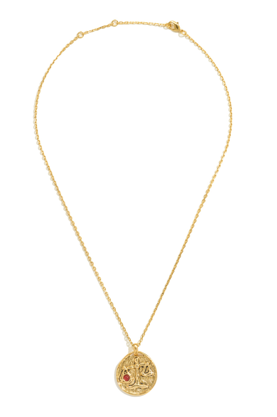 紫微斗數廉貞項鍊 — full necklace on a white background